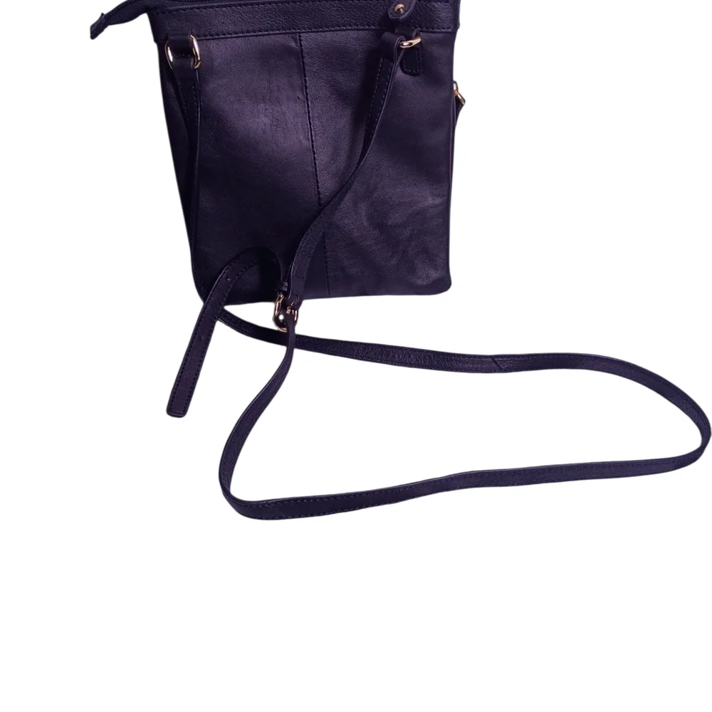 Perlina Elegant Black‎ Crossbody Bag